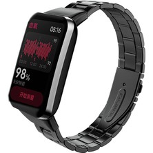 Xiaomi Mi Band 7 Pro Krd-04 Metal Kordon-Siyah