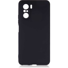 Xiaomi Poco F3 Kılıf Xemu Premier Silikon Kapak-Siyah