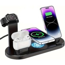 Çok Işlevli Şarj Istasyonu Siyah Renk