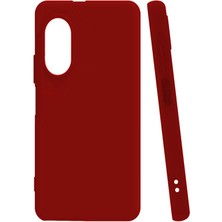Huawei Nova 9 Se Kılıf Xemu Biye Silikon-Kırmızı
