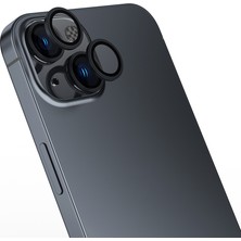 iPhone Uyumlu 13 Zore Mikro Kamera Lens Koruyucu-Siyah