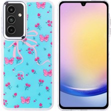 Galaxy A25 Kılıf Airbag Tasarımlı Xemu Hadra Kapak - Kelebek