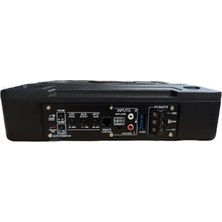 Navigold Vlang Slim Koltuk Altı Subwoofer Aktif Bas Yer Kaplamaz 1000W-300W Rms Kendinden Amfili Bas Kontrol