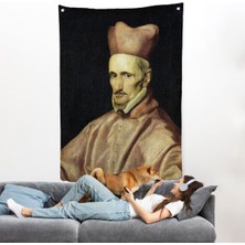 Gaspar De Borja ve Velasco Kardinal Hazretleri Ispanya Toledo Başpiskoposu Duvar ÖRTÜSÜ-7379