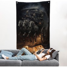 Cadılar Bayramı Duvar Örtüsü - HALLOWEEN-7979