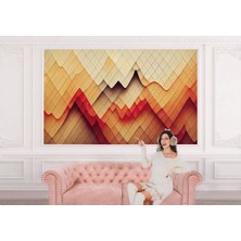 Yb Iskandinav Tarzı Modern Desenli Duvar KAĞIDI-5763