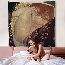 Gustav Klimt Danae Duvar ÖRTÜSÜ-8340