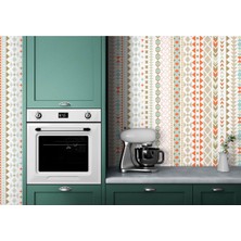 Modern Iskandinav Tasarımı Duvar Kağıdı Pastel Geometrik ŞEKILLERI-5502