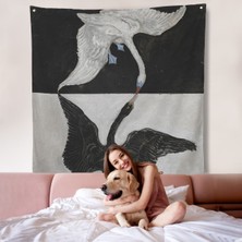 Group Ix Suw The Swan No 1-1915 By Hilma Af Klint Duvar ÖRTÜSÜ-8323