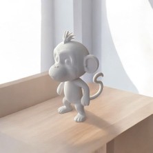 3D Tasarım 3D Boyama Figürü Maymun