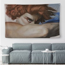 Düşmüş Meleğin Gözyaşları Duvar Halısı Alexandre Cabanel Fallen Angel's Eyes Duvar Örtüsü 5384