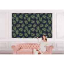 Tropikal Ağaç Yaprakları Duvar KAĞIDI-5562