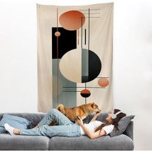 Dekoratif Soyut Duvar ÖRTÜSÜ-8011