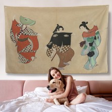 Kamisaka Sekka - Japon Dand Duvar ÖRTÜSÜ-7065