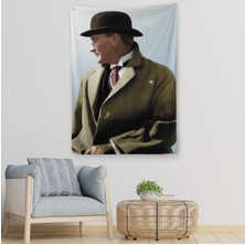 Atatürk Dekoratif Duvar ÖRTÜSÜ-HALISI-6464