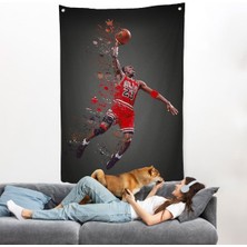 Michael Jordan Duvar ÖRTÜSÜ-7730