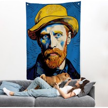Vincent Van Gogh Portre Duvar ÖRTÜSÜ-7752