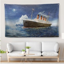 Titanik Gece Manzarası Duvar ÖRTÜSÜ-HALISI-1238