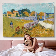 Vincent Van Gogh Provence’de Çiftlik Evi Duvar ÖRTÜSÜ-7168