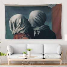 Rene Magritte The Lovers Duvar ÖRTÜSÜ-HALISI-5161