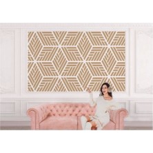 Pastel Renkli Geometrik Desenli Duvar KAĞIDI-5781