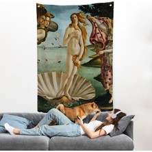 Sandro Botticelli, Venüs'ün Doğuşu Duvar Örtüsü - The Birth Of VENUS-8109