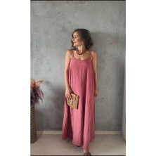 Filiz Yılmaz Butik Ayarlanabilir Askılı Elbise