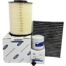 Ford Focus 2 1.6 Benzinli Filtre Bakım Seti 2008-2011 Hava+Yağ+Karbonlu Polen Filtresi