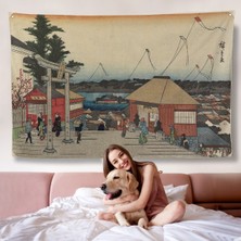 Hiroşige, Yushima'daki Tenjin Tapınağı Duvar ÖRTÜSÜ-7028