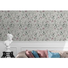 Klasik Çiçekli ve Yapraklı 23 Nisan Duvar KAĞIDI-5559