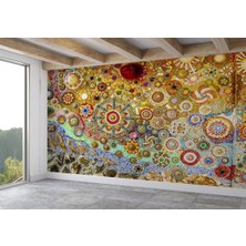 Sanatsal Mozaik Cam Dekoratif Duvar KAĞIDI-3463