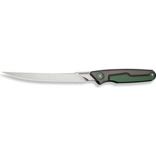 Civivi Shawka Folding Fillet Knife Gray And Green Aluminum Handle Çakı
