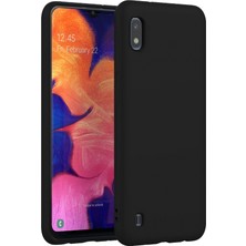 Piyasa Sepeti Samsung Galaxy M10 İnce Mat Silikon Kılıf Siyah