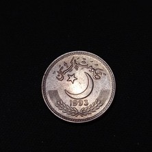 Escoines 39963688BB688781D5 Pakistan 25 Paisa Çil Para Prof Setten Çıkma Bakır-Nikel Pakistan Rupisi