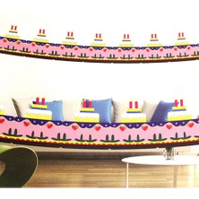 Parti Adresi Kağıt Uzar Süs Pastali