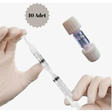 Oncoera İki Yönlü Luer Akış Konnektörü (10 Adet)