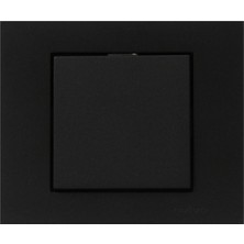 5 Adet Ovivo Grano Siyah Tekli Anahtar Çerçeve Dahildir 5'li