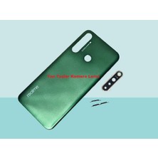 Tkgz - Oppo Realme 5i Full Kasa Arka Kapak Batarya Kapağı - Yeşil