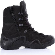 Vogel Tactical M1491 Vogel Tactical Fermuarlı Siyah Askeri Bot&tactical Bot