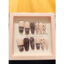 Monalisa Home Lüks  Figürlü  Takma Tırnak