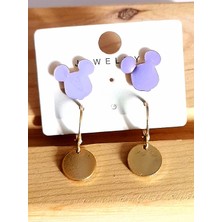 Renkli Şekilli Tarz Küpe