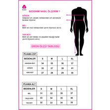 Kadın Ince Askılı Fiyonklu Pamuklu Şortlu Pijama Takımı