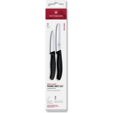Victorinox 6.7113.2 Swiss Classic 2li Bıçak Set, Siyah