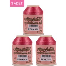 3 Adet Altınbaşak Oya ve Dantel Ipi 20 gr - Royaleks - No: 470