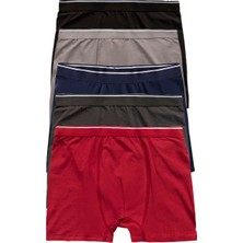 Çok Renkli Süprem Beşli Boxer  | 11110