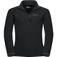 Jack Wolfskin Taunus Halfzip K Unisex Çocuk Gri Polar