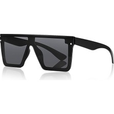 UV400 Koruyucu Yeni Stil Unisex Güneş Gözlüğü Siyah 1088