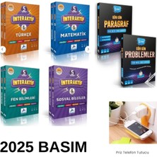Strateji Yayınları 5.sınıf Interaktif 4 Ders Setv+ Strateji 5.sınıf Gün Gün Paragraf +Problem Set Priz Tutuculu