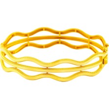 22 Ayar Altın Tasarım Bilezik  -  0194604