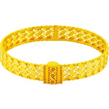 22 Ayar Altın Tasarım Bilezik  -  0194477